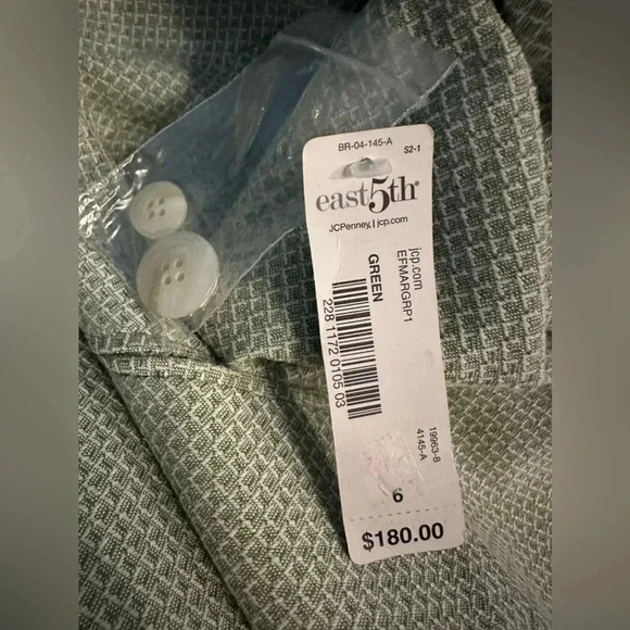 East 5th green/white skirt set(2pcs) size 6 - Picture 16 of 16